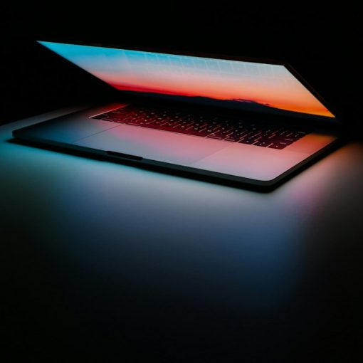 Gray and black laptop computer on surface, illustrating clever uses for cloud services