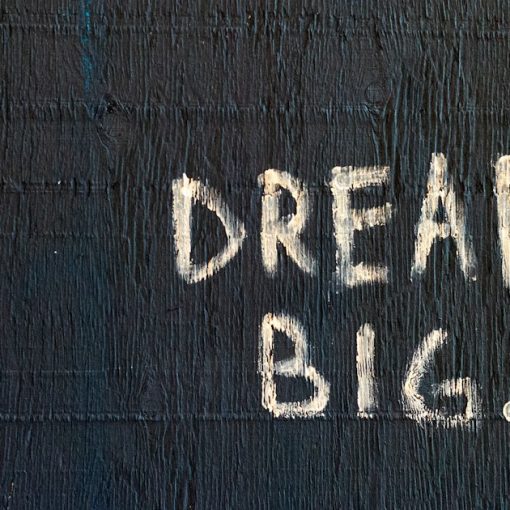 Dream Big text, illustrating the size of the cloud computing opportunity