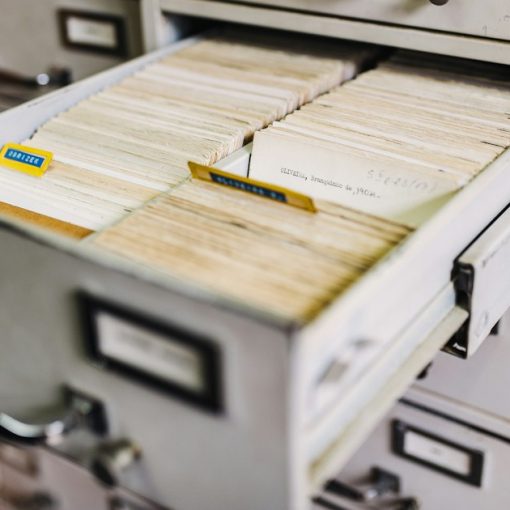File cabinet, illustrating data governance for cloud computing