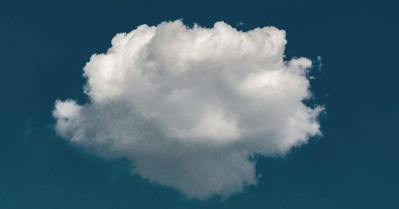 White clouds, illustrating new shapes in the cloud market
