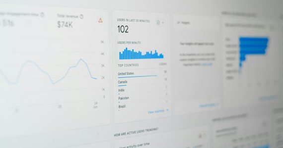 A computer screen showing monitoring data, illustrating predicting performance anomalies in cloud systems