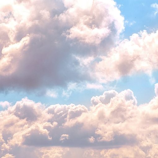 Cloudy sky at daytime, illustrating why the forecast is cloudy