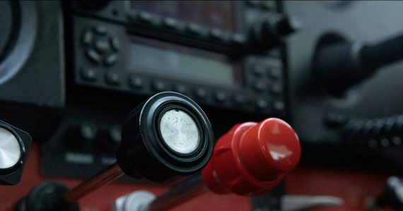 Close-up of airplane cockpit controls and instruments, illustrating optimizing the cloud