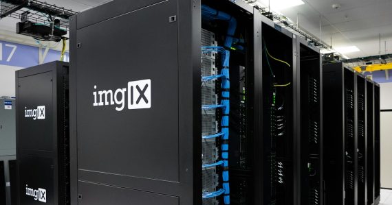 Black imgix server system, illustrating storage management for virtualization